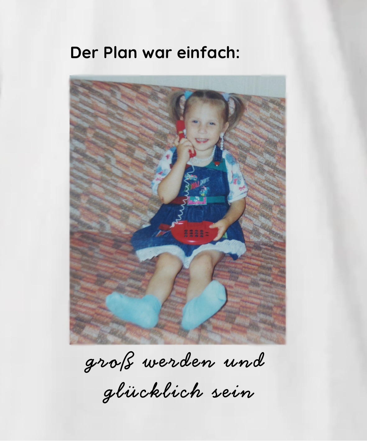 Der Plan war einfach - Unisex, Oversize T-Shirt