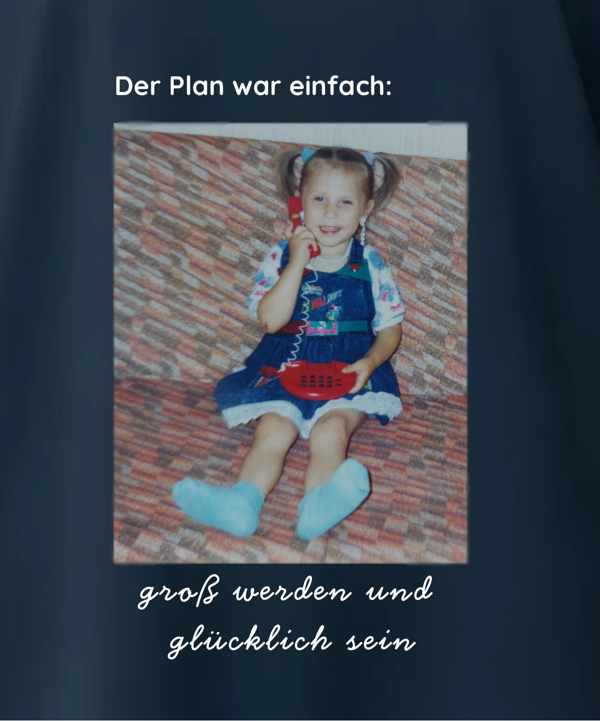 Der Plan war einfach - Unisex, Oversize T-Shirt