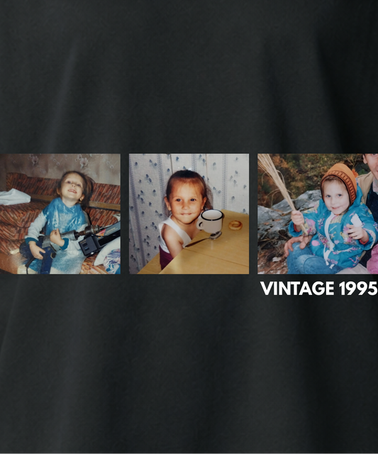 Vintage [3 Fotos] - Oversize, Unisex T-Shirt