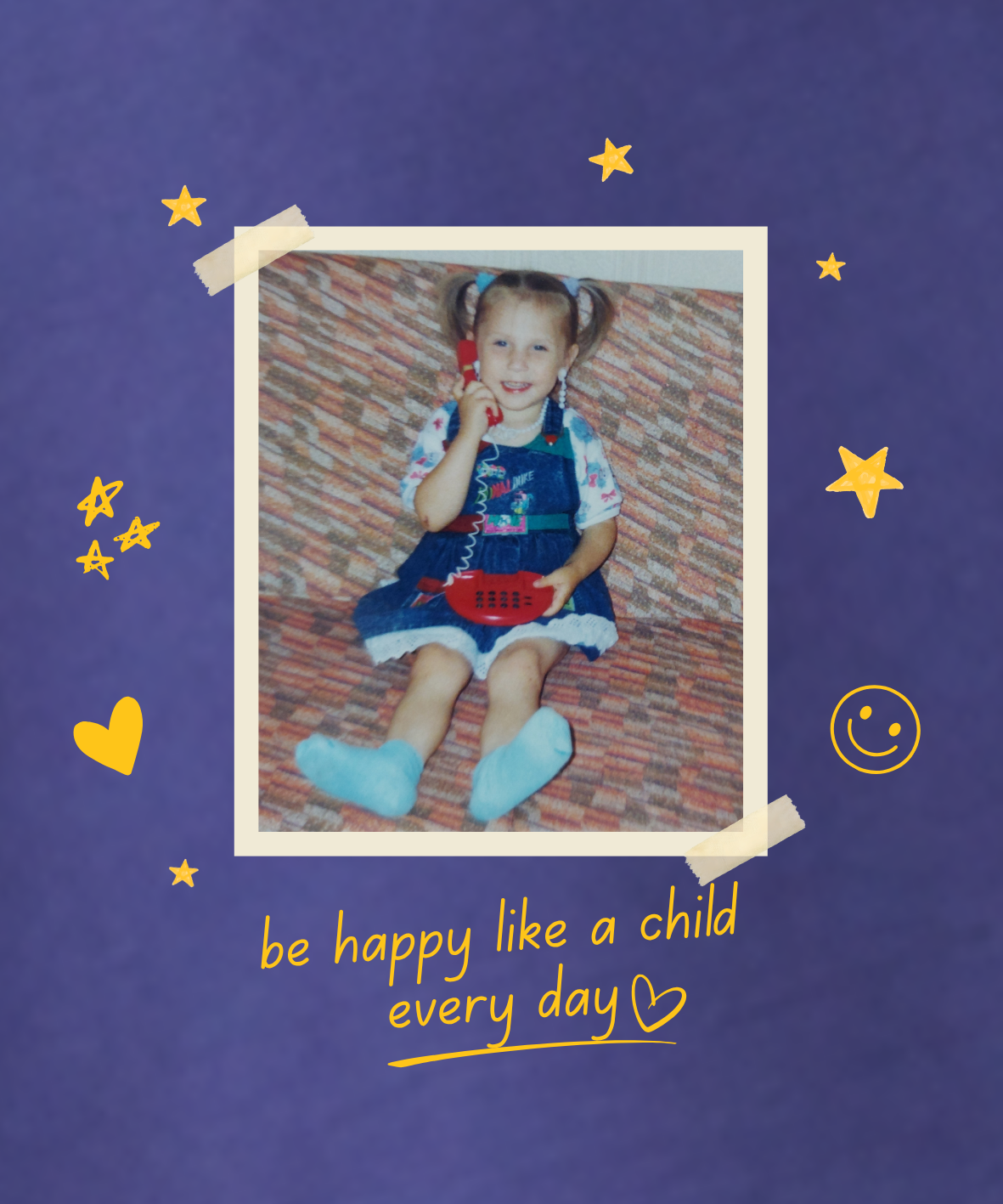 Be happy like a child - Oversize, Unisex T-Shirt