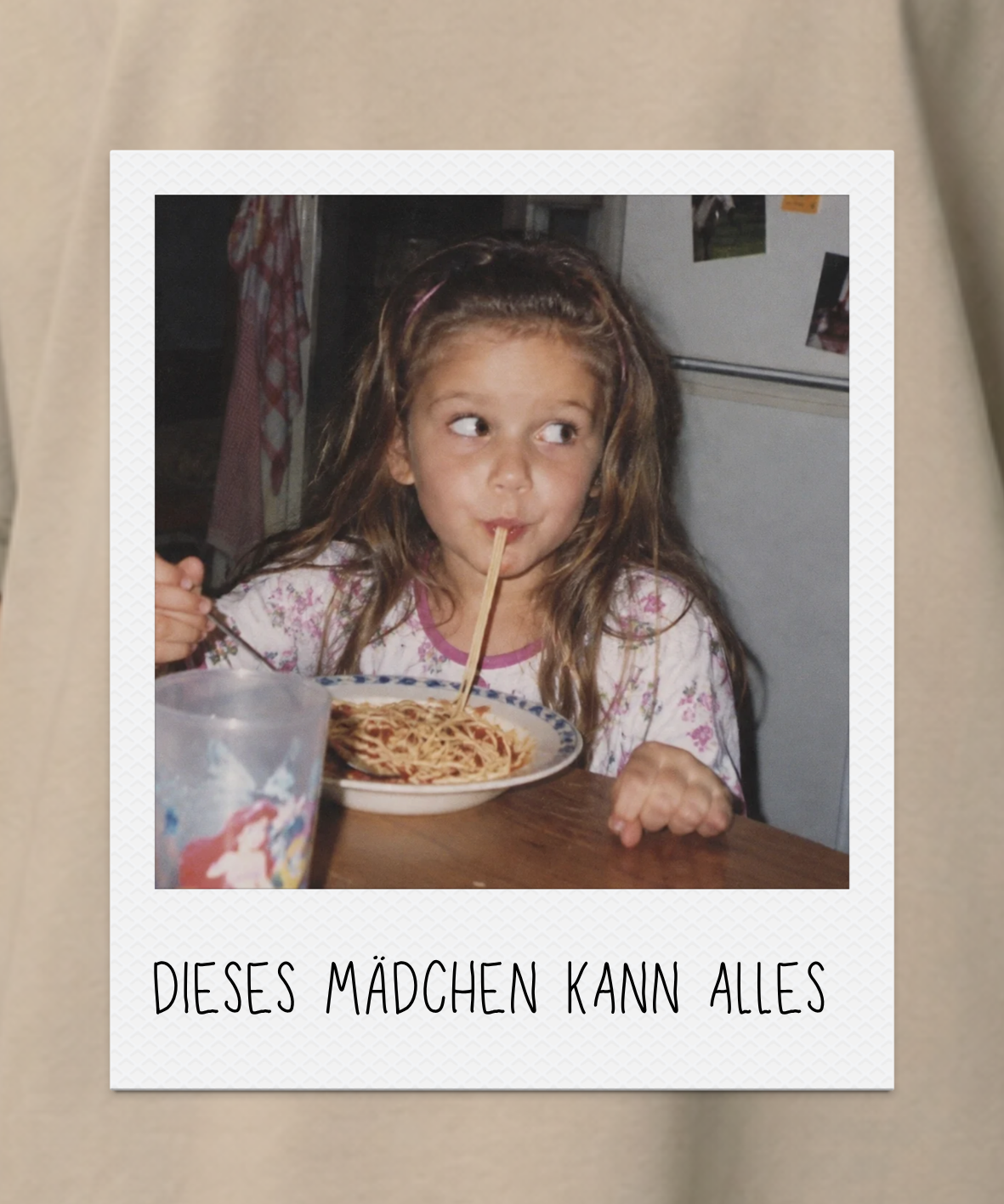 Dieses Mädchen kann alles - Unisex, Oversize T-Shirt