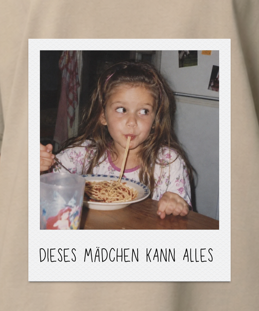 Dieses Mädchen kann alles - Unisex, Oversize T-Shirt