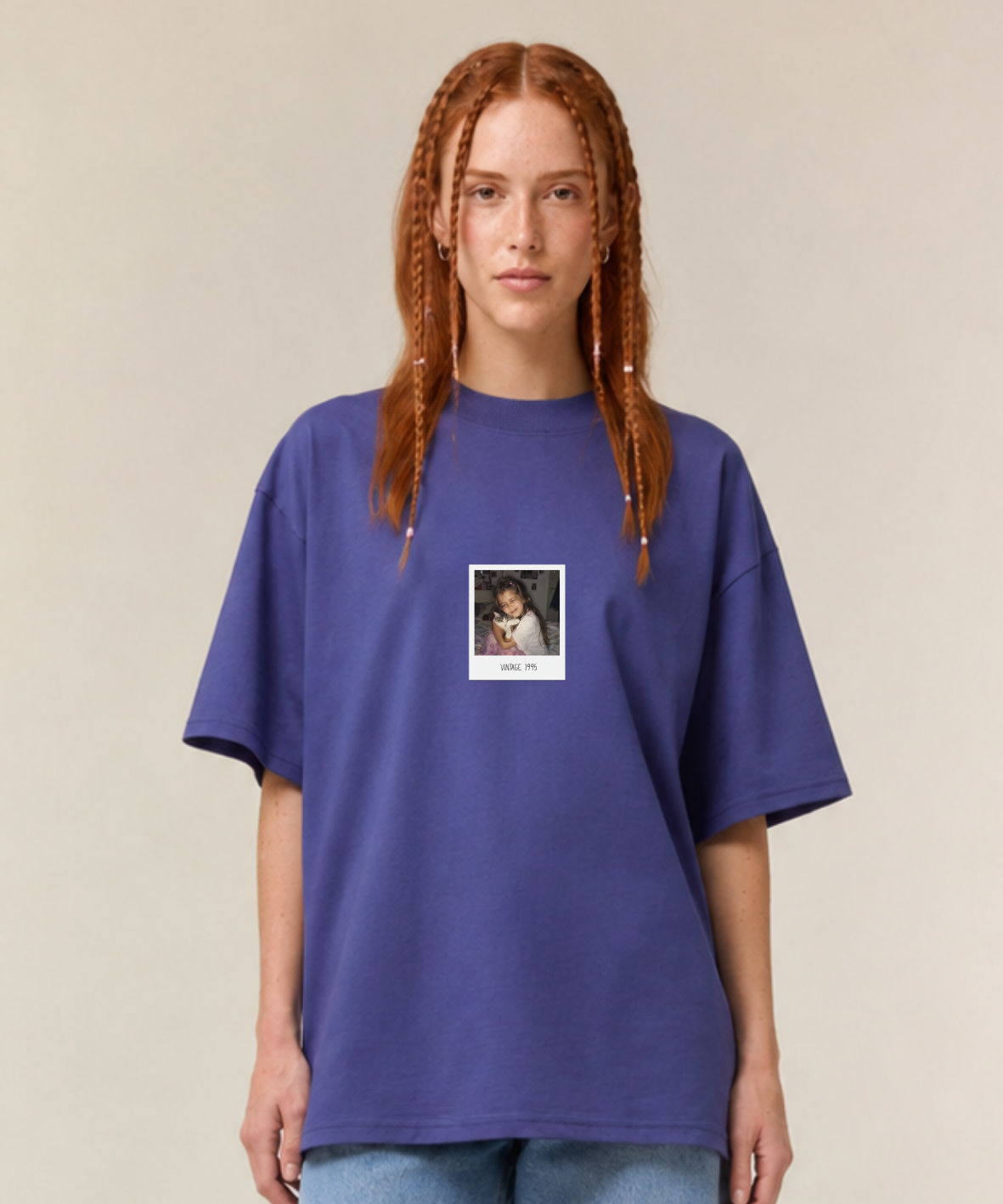 Vintage - Unisex, Oversize T-Shirt
