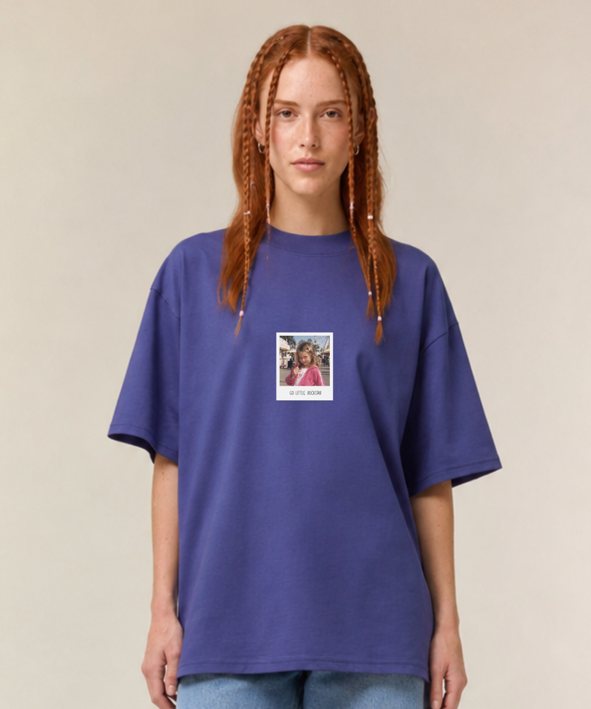 Go Little Rockstar - Unisex, Oversize T-Shirt