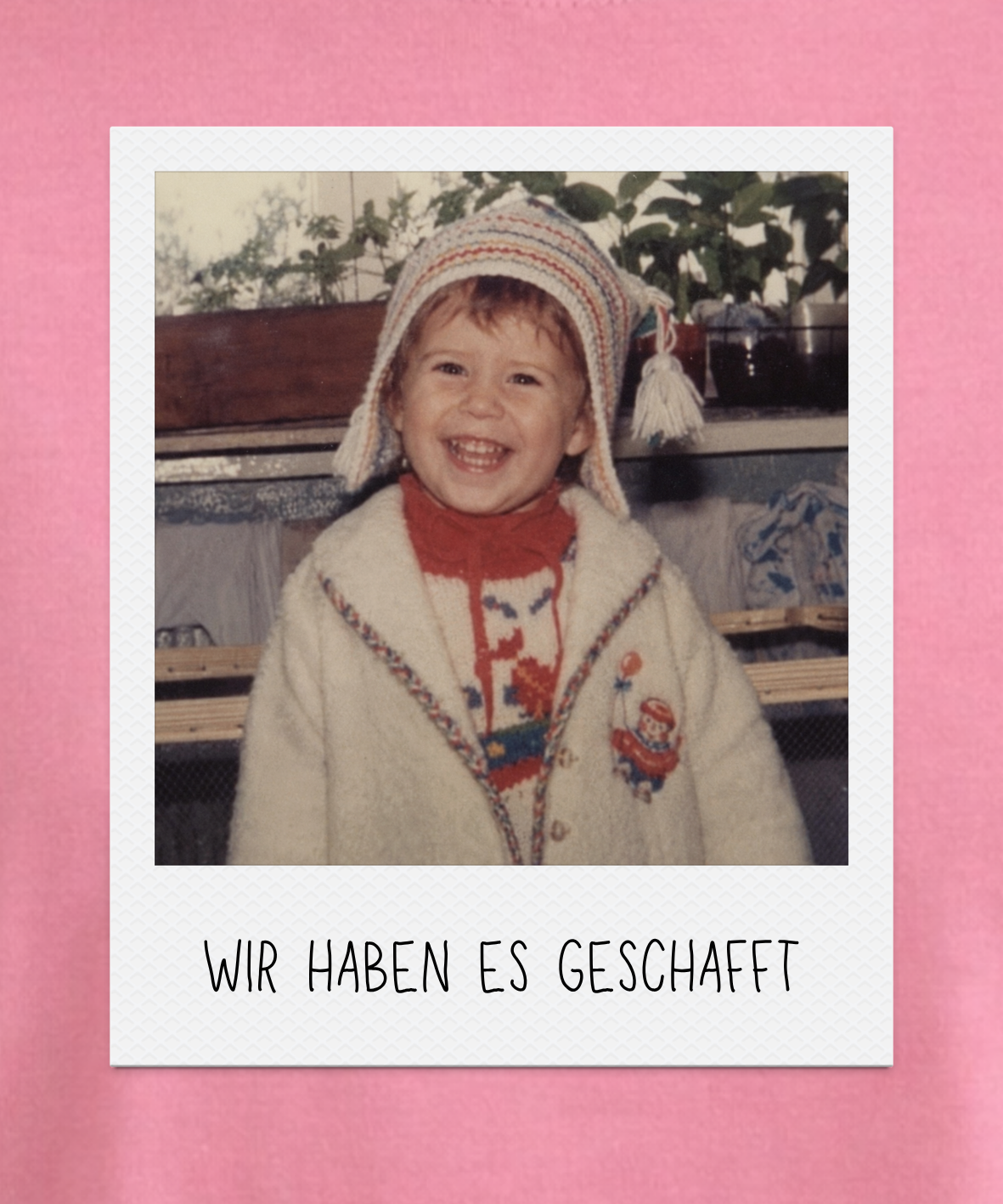 Wir haben es geschafft - Unisex, Oversize T-Shirt