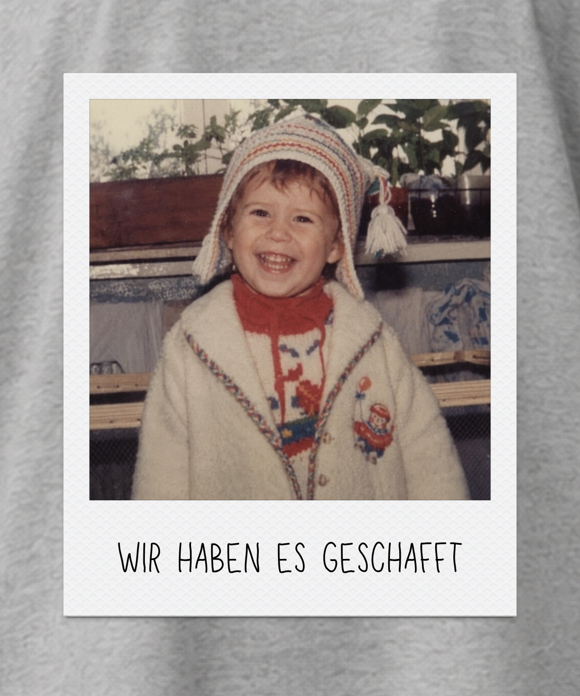 Wir haben es geschafft - Unisex, Oversize T-Shirt