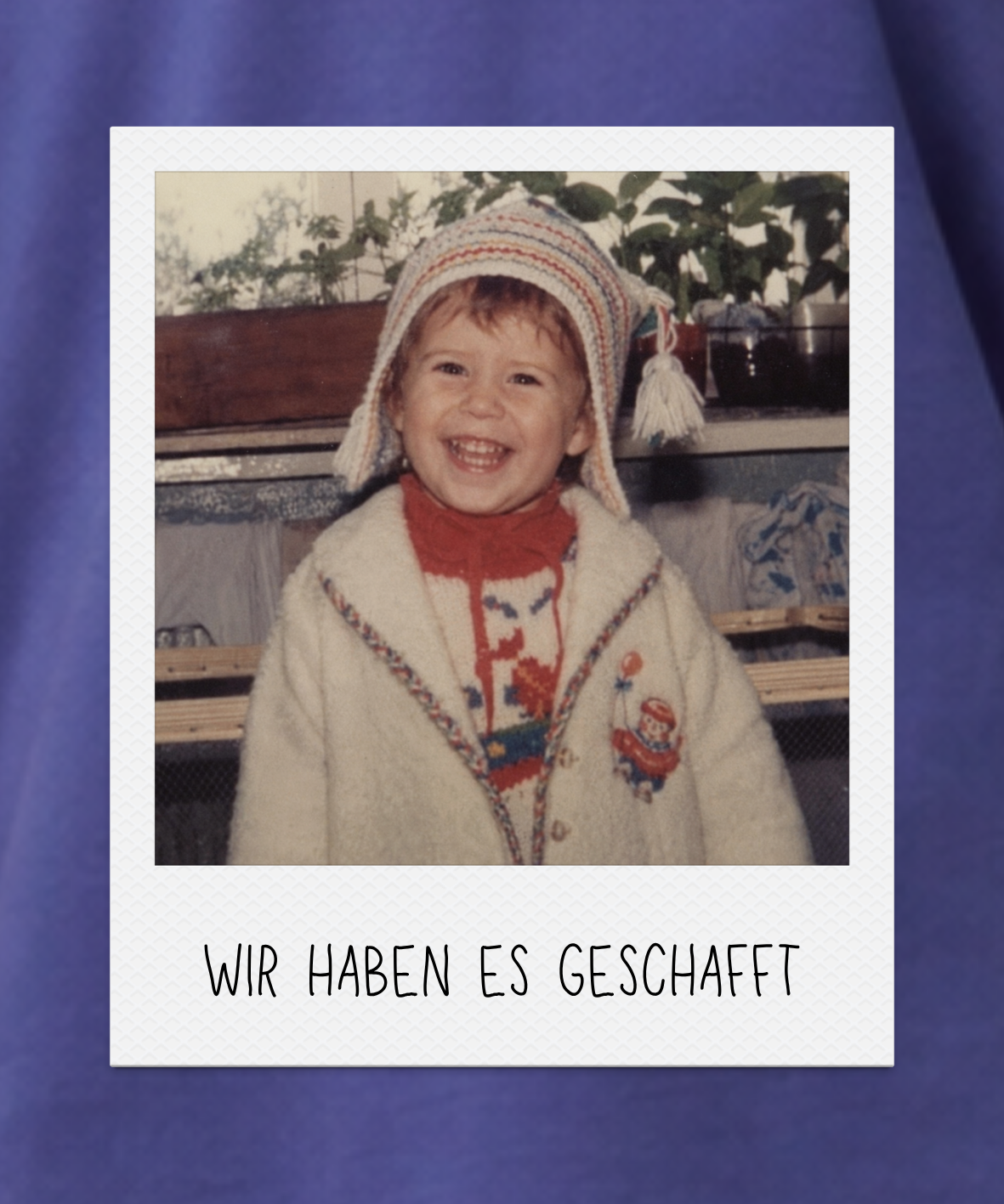 Wir haben es geschafft - Unisex, Oversize T-Shirt