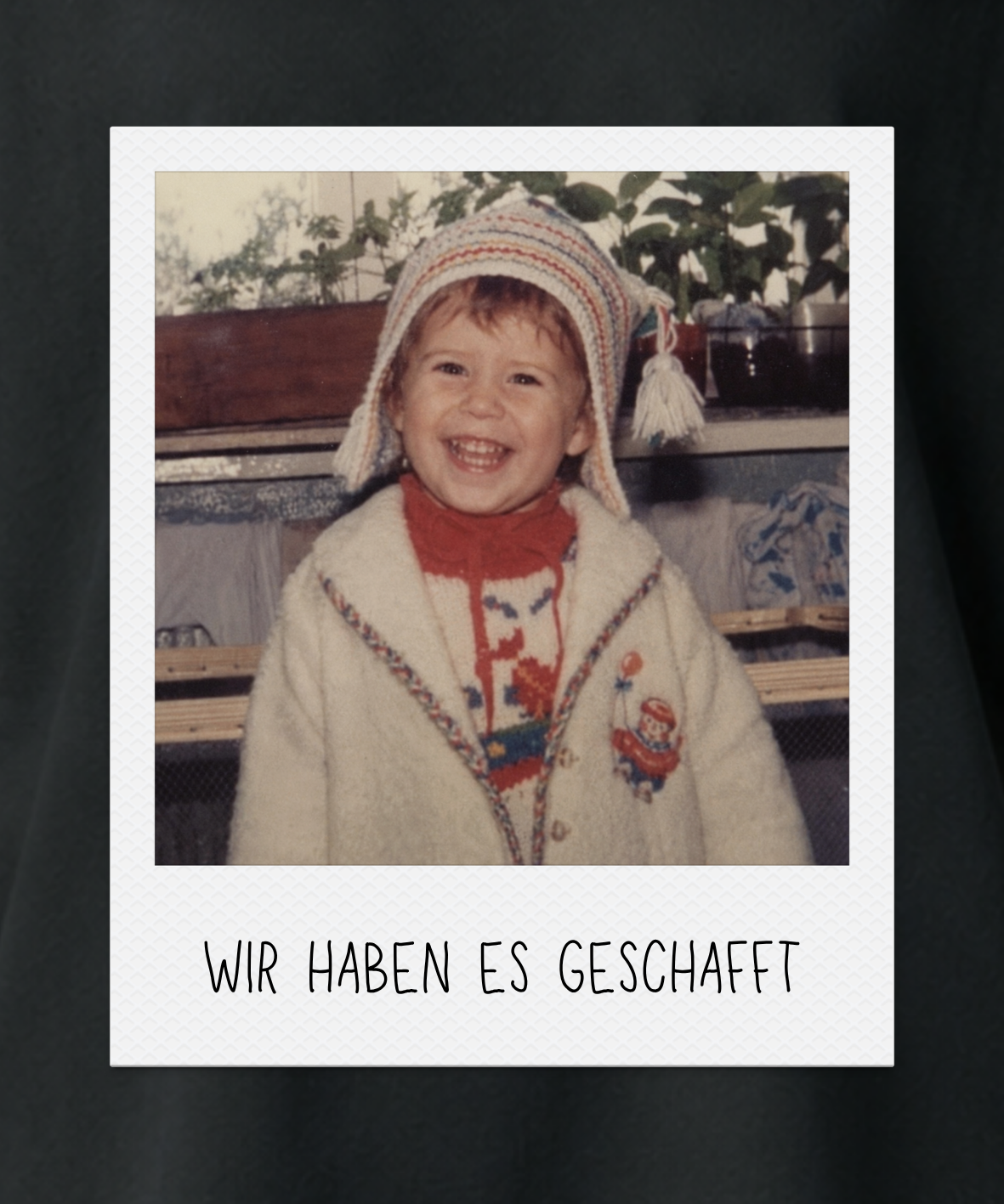 Wir haben es geschafft - Unisex, Oversize T-Shirt
