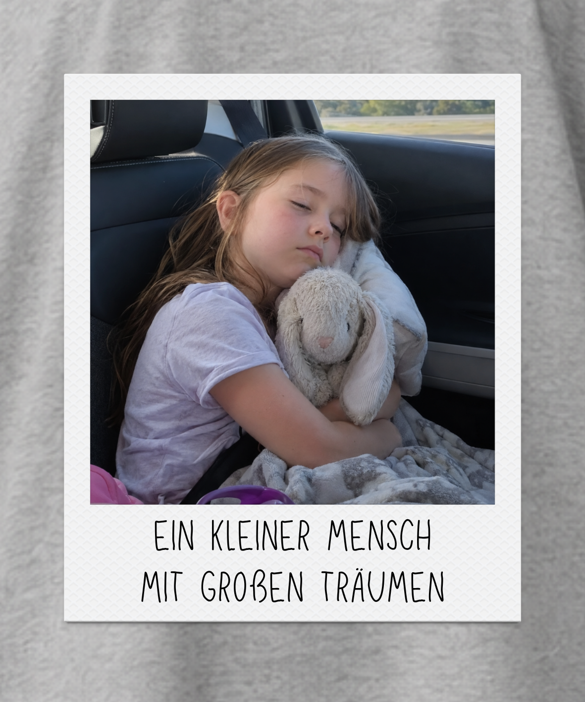 Ein kleiner Mensch mit großen Träumen - Unisex, Oversize T-Shirt