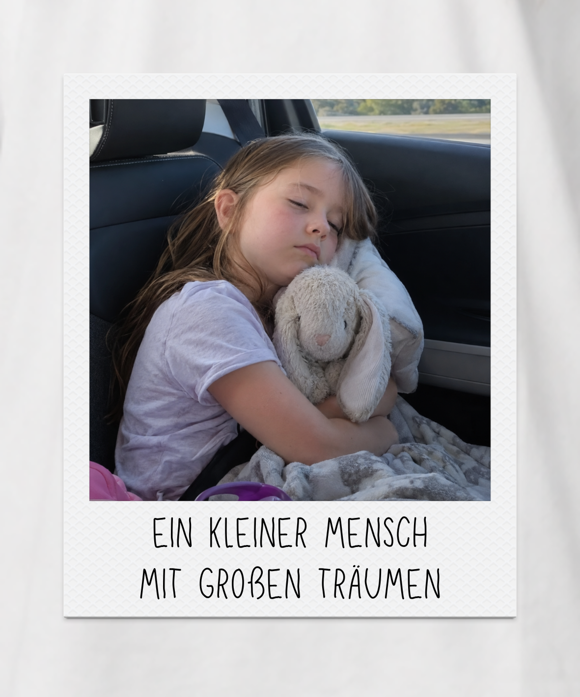 Ein kleiner Mensch mit großen Träumen - Unisex, Oversize T-Shirt