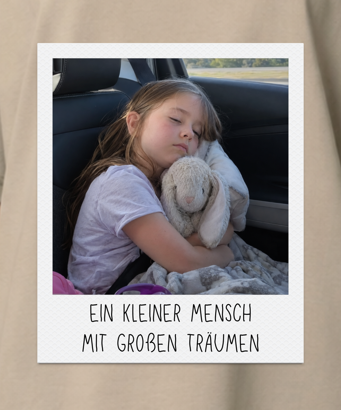 Ein kleiner Mensch mit großen Träumen - Unisex, Oversize T-Shirt