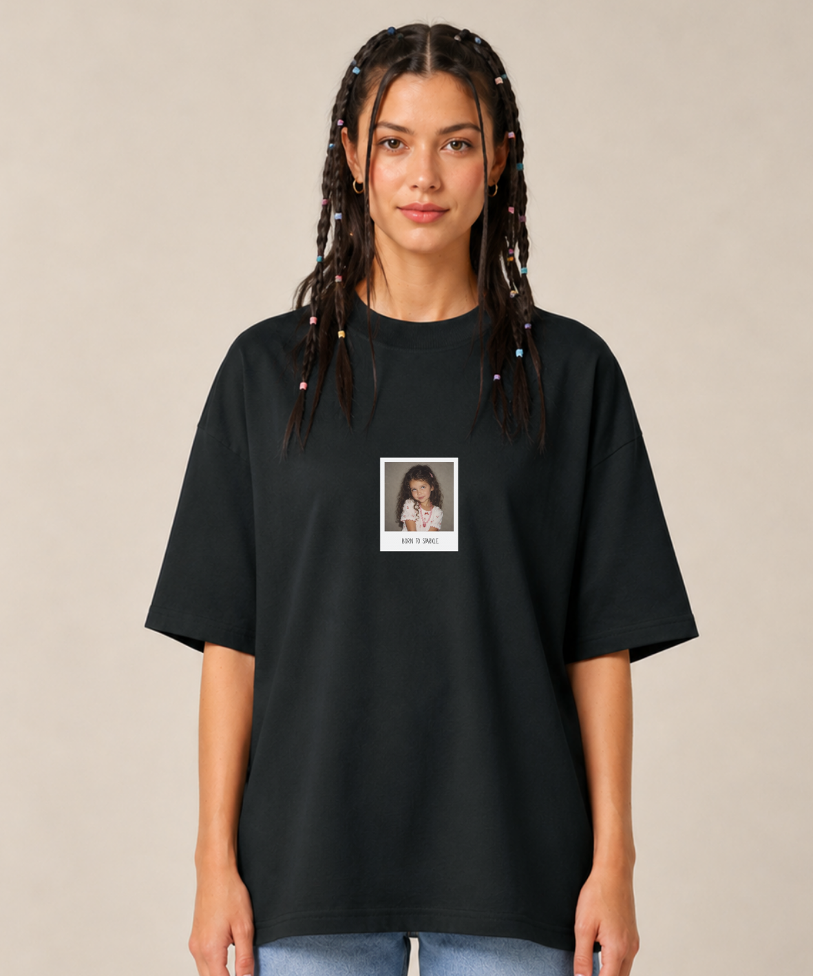 Born to Sparkle - Unisex, Oversize T-Shirt