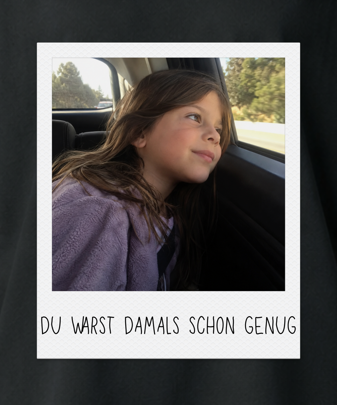 Du warst damals schon genug - Unisex, Oversize T-Shirt