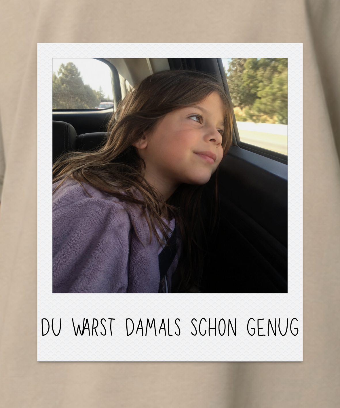 Du warst damals schon genug - Unisex, Oversize T-Shirt