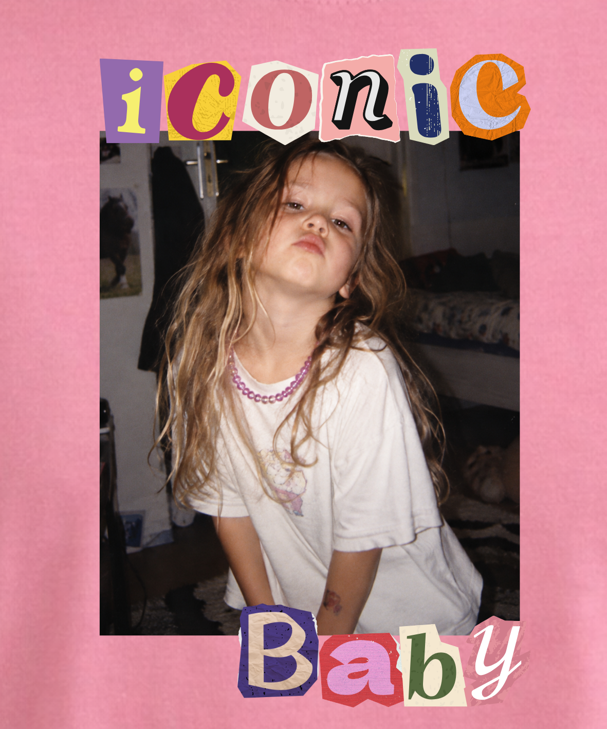 Iconic Baby - Oversize, Unisex T-Shirt