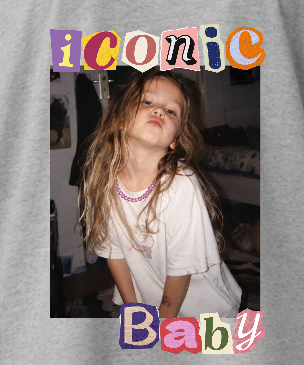 Iconic Baby - Oversize, Unisex T-Shirt