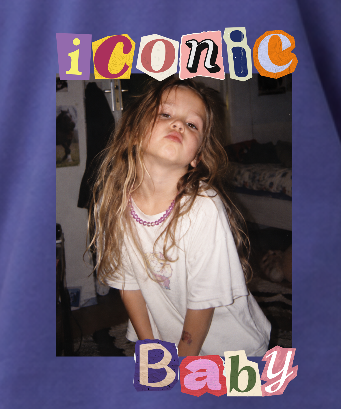 Iconic Baby - Oversize, Unisex T-Shirt
