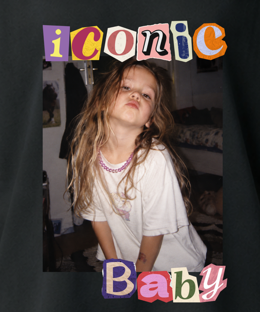 Iconic Baby - Oversize, Unisex T-Shirt