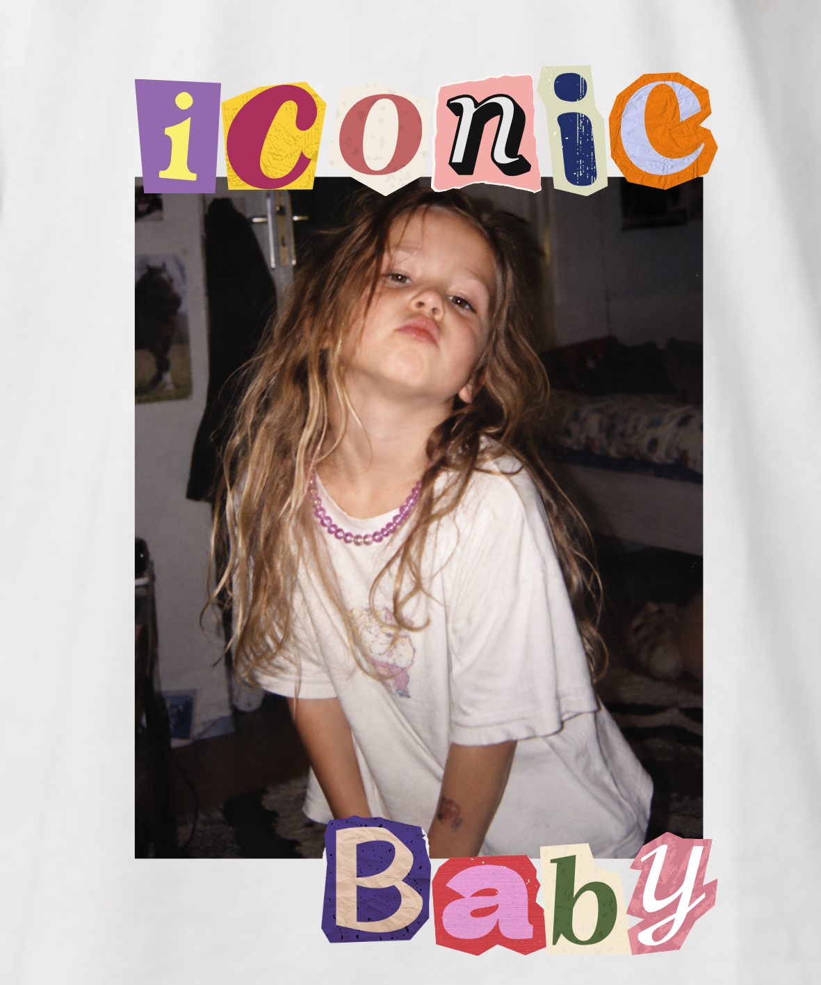 Iconic Baby - Oversize, Unisex T-Shirt