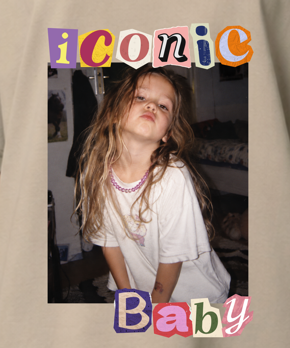 Iconic Baby - Oversize, Unisex T-Shirt