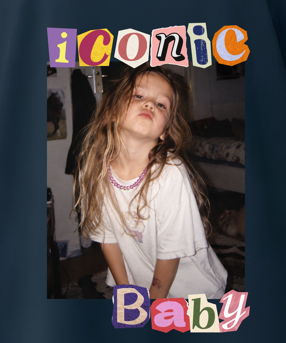 Iconic Baby - Oversize, Unisex T-Shirt