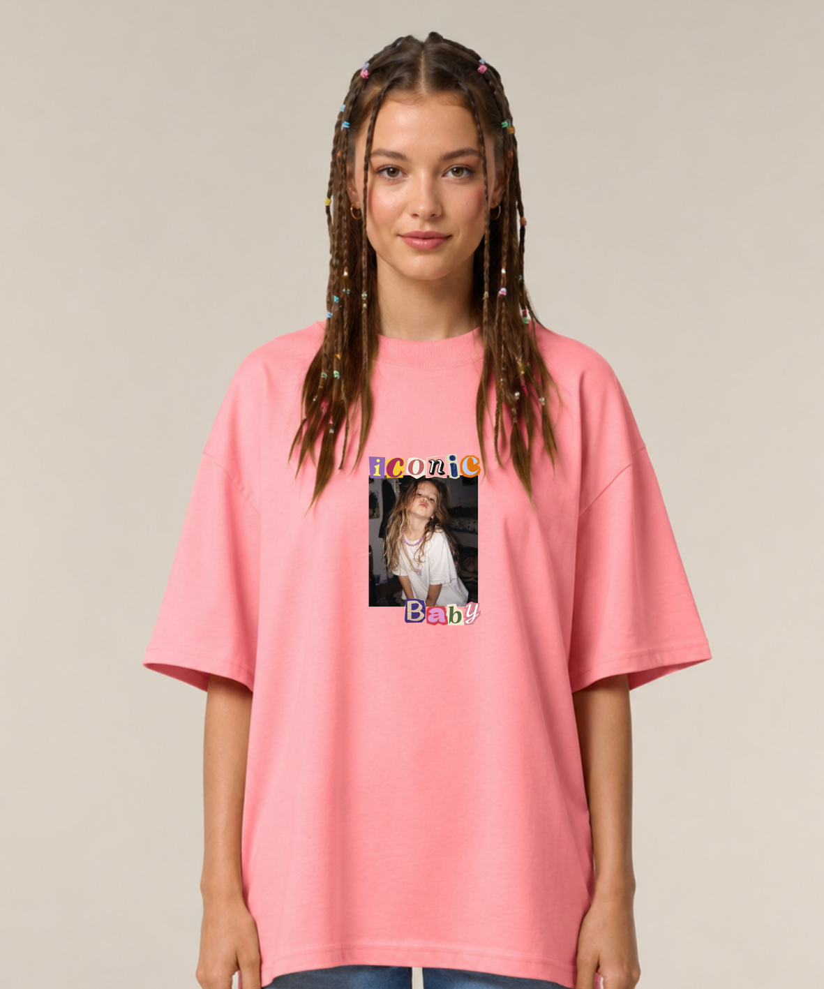 Iconic Baby - Oversize, Unisex T-Shirt