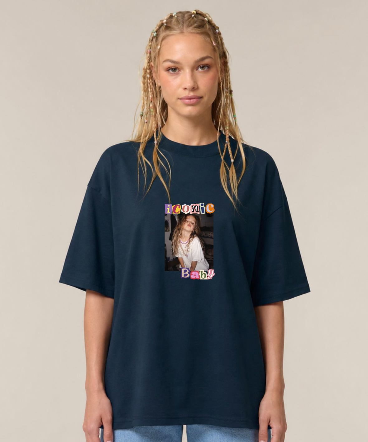 Iconic Baby - Oversize, Unisex T-Shirt