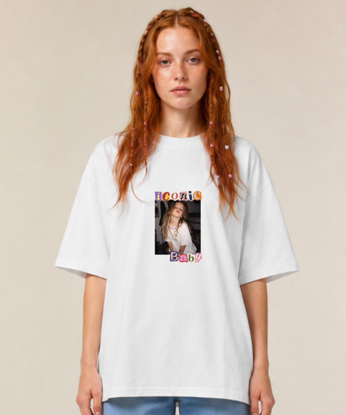 Iconic Baby - Oversize, Unisex T-Shirt