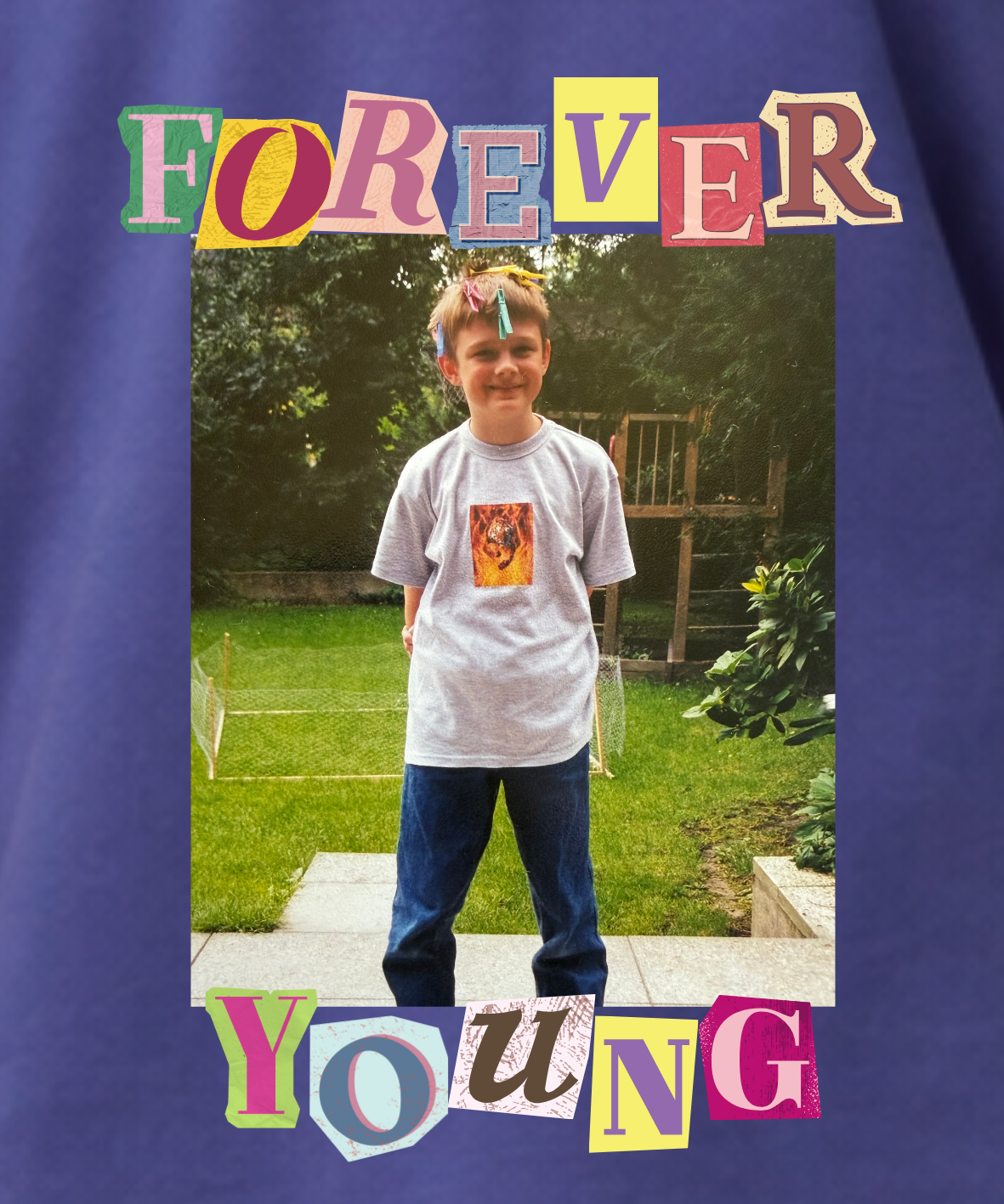 Forever Young - Oversize, Unisex T-Shirt