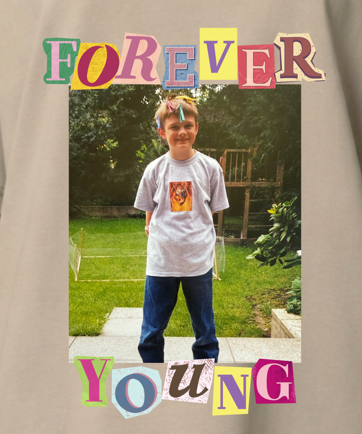 Forever Young - Oversize, Unisex T-Shirt