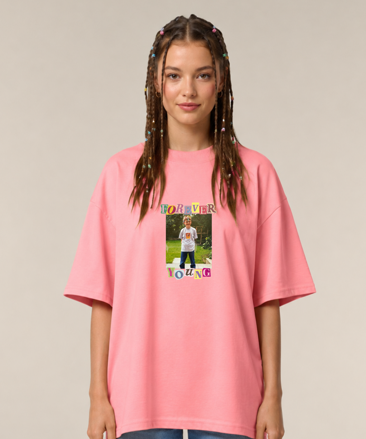 Forever Young - Oversize, Unisex T-Shirt