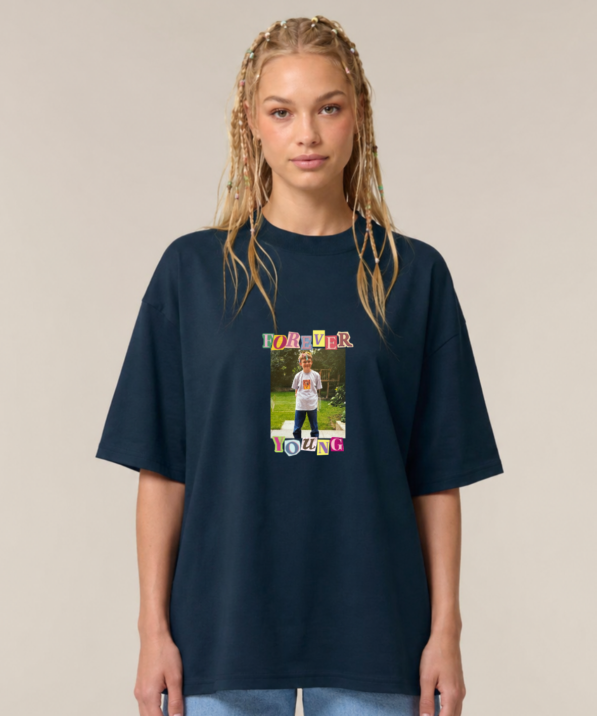 Forever Young - Oversize, Unisex T-Shirt
