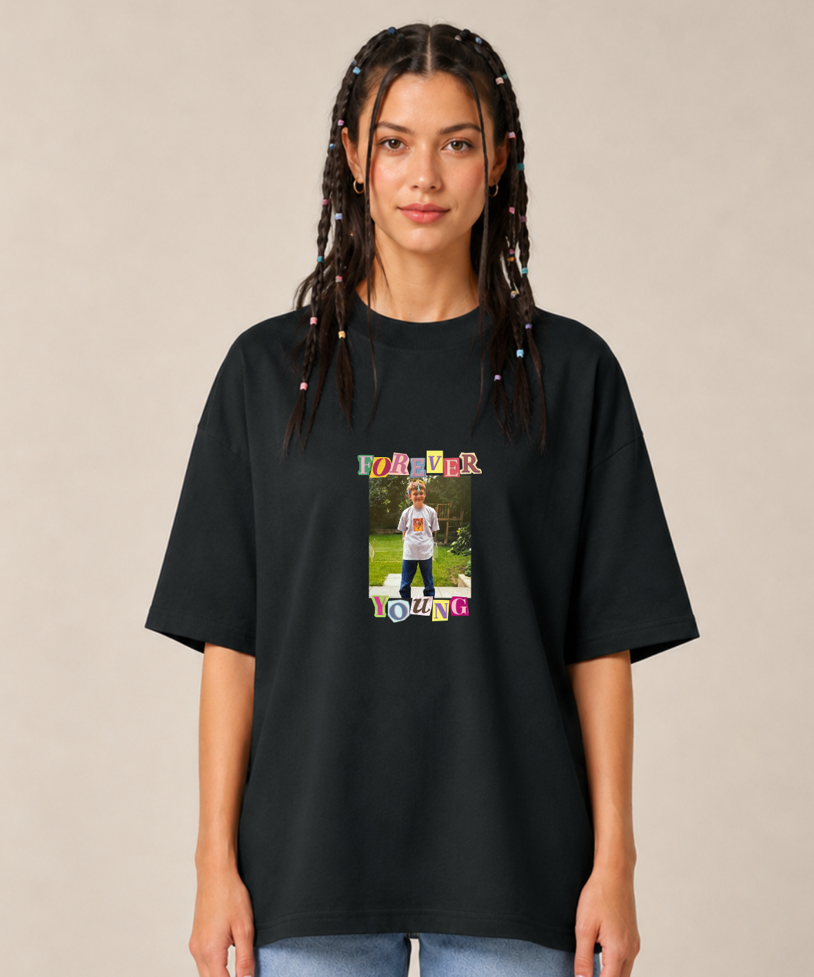 Forever Young - Oversize, Unisex T-Shirt