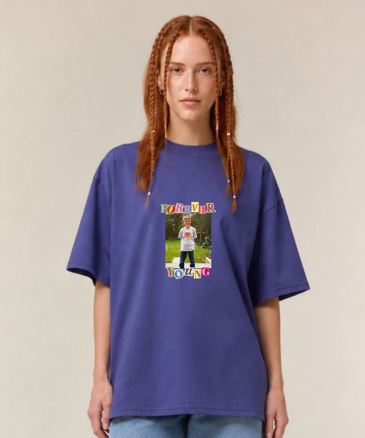Forever Young - Oversize, Unisex T-Shirt
