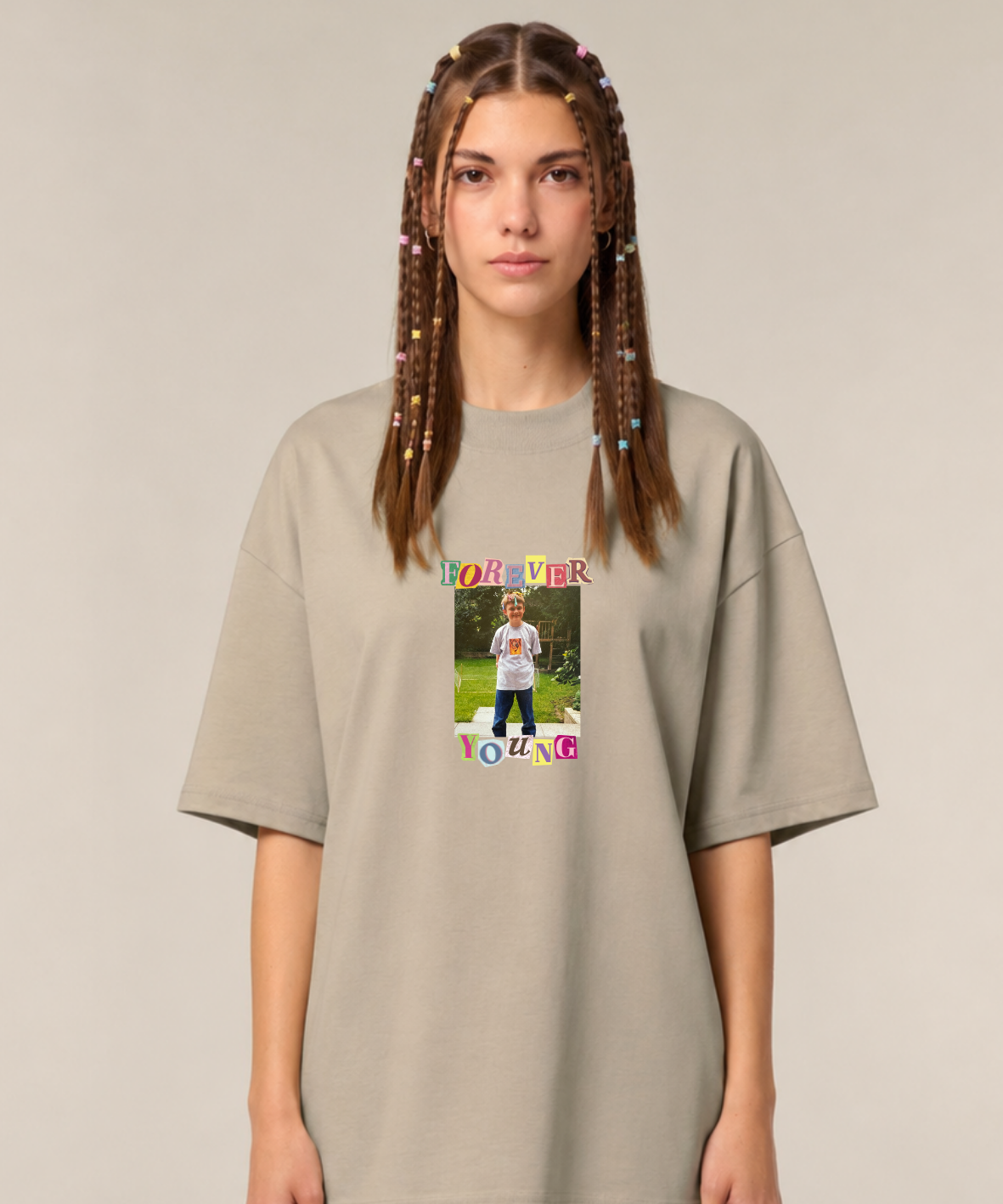 Forever Young - Oversize, Unisex T-Shirt