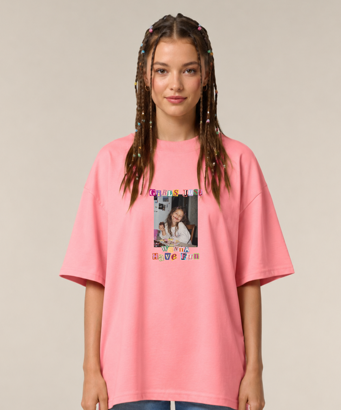 Girls just wanna have fun - Oversize, Unisex T-Shirt