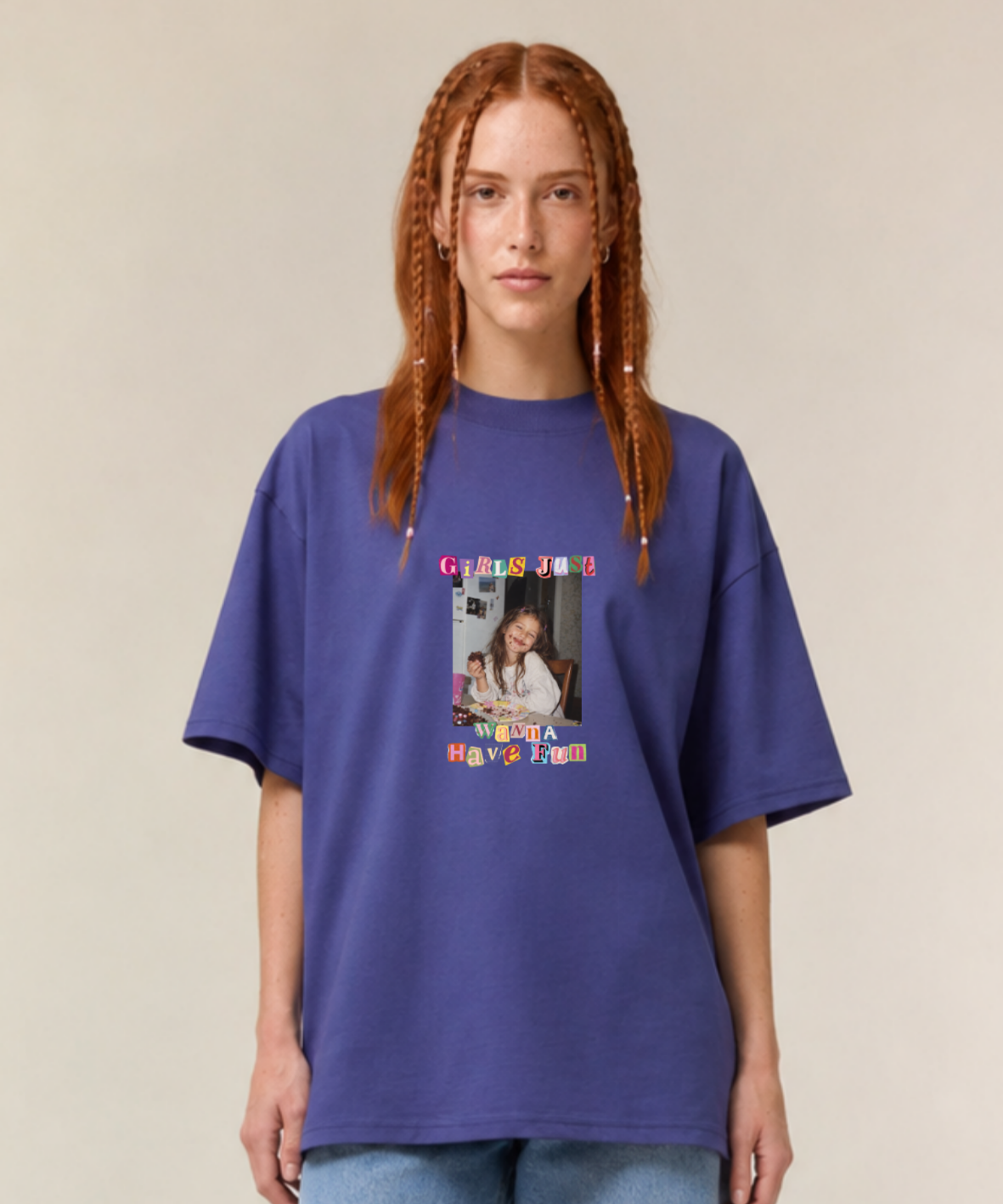 Girls just wanna have fun - Oversize, Unisex T-Shirt